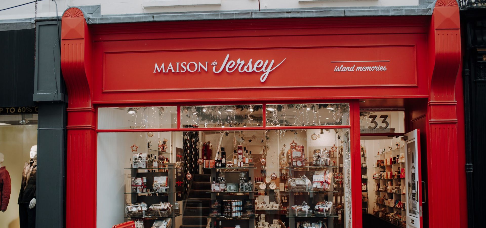 Shop Front of Maison de Jersey